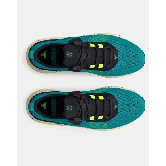 Under Armour Project‎ Rock BSR Circuit Teal Black Men's Size 9 - Picture 3 of 5